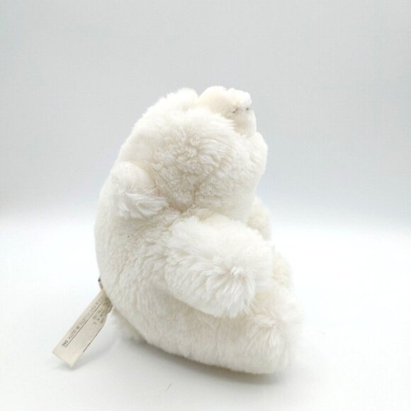 Vintage Gund White Teddy Polar Bear Plush Snuffles Stuffed Animal 1980 Toy Korea - Picture 3 of 4